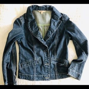 Denim blazer